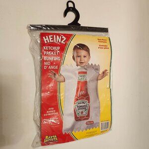 ADORABLE BABY Heinz Ketchup Packet Costume BNIP 3-9 Months